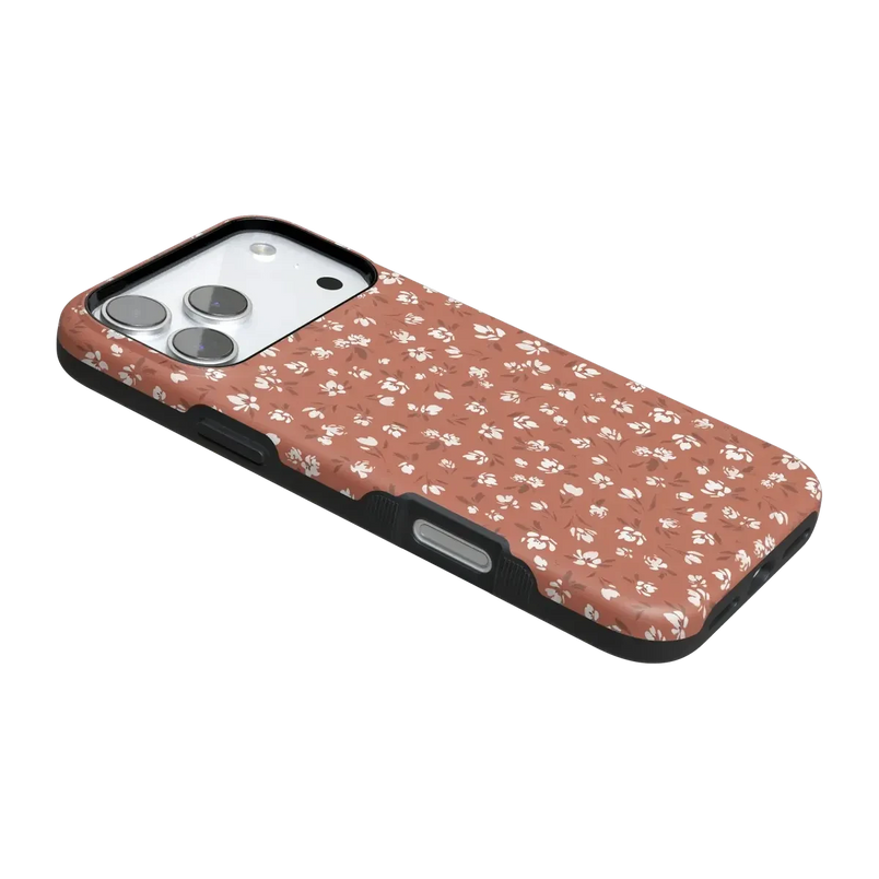 Mocha Meadow | Tiny Flowers Case iPhone Case get.casely 