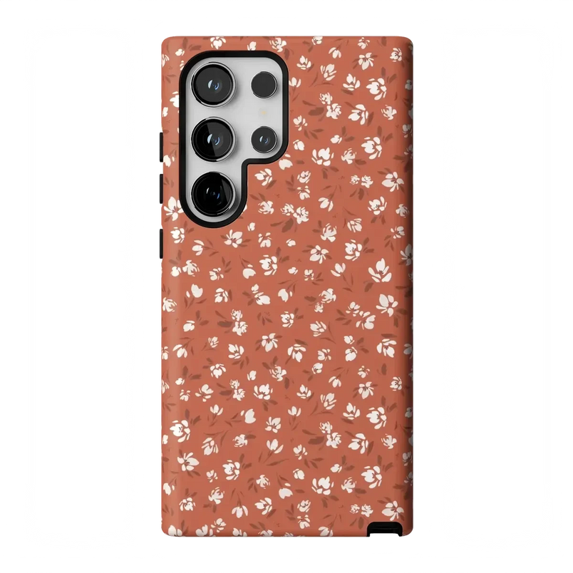 Mocha Meadow | Tiny Flowers Case iPhone Case get.casely 