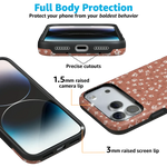 Mocha Meadow | Tiny Flowers Case iPhone Case get.casely 