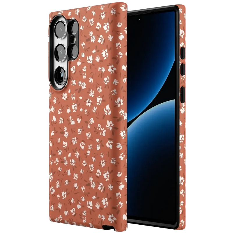 Mocha Meadow | Tiny Flowers Case iPhone Case get.casely 