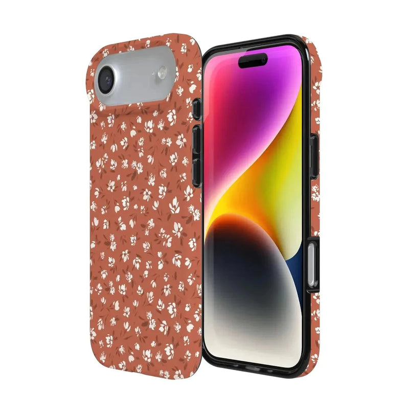 Mocha Meadow | Tiny Flowers Case iPhone Case get.casely 