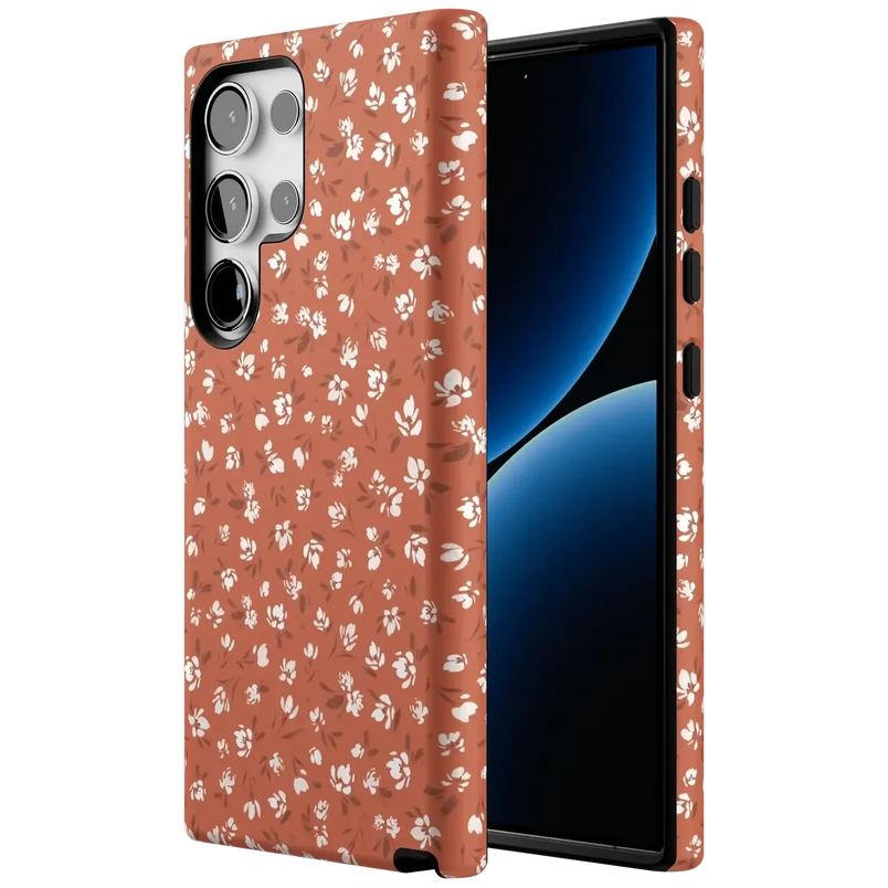 Mocha Meadow | Tiny Flowers Case iPhone Case get.casely 