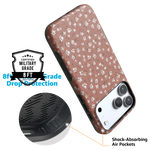 Mocha Meadow | Tiny Flowers Case iPhone Case get.casely 