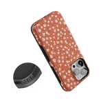 Mocha Meadow | Tiny Flowers Case iPhone Case get.casely 