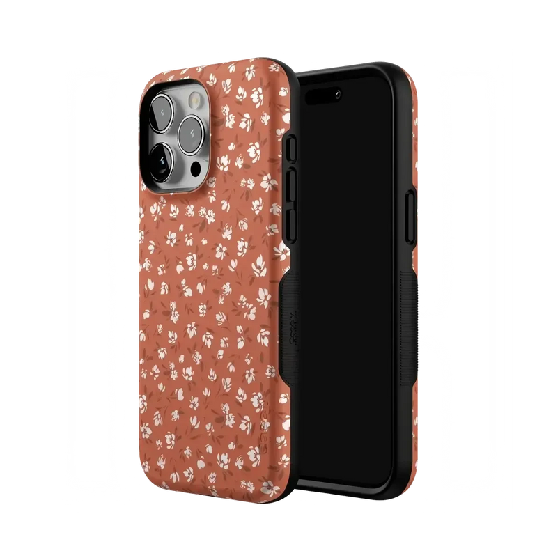 Mocha Meadow | Tiny Flowers Case iPhone Case get.casely 