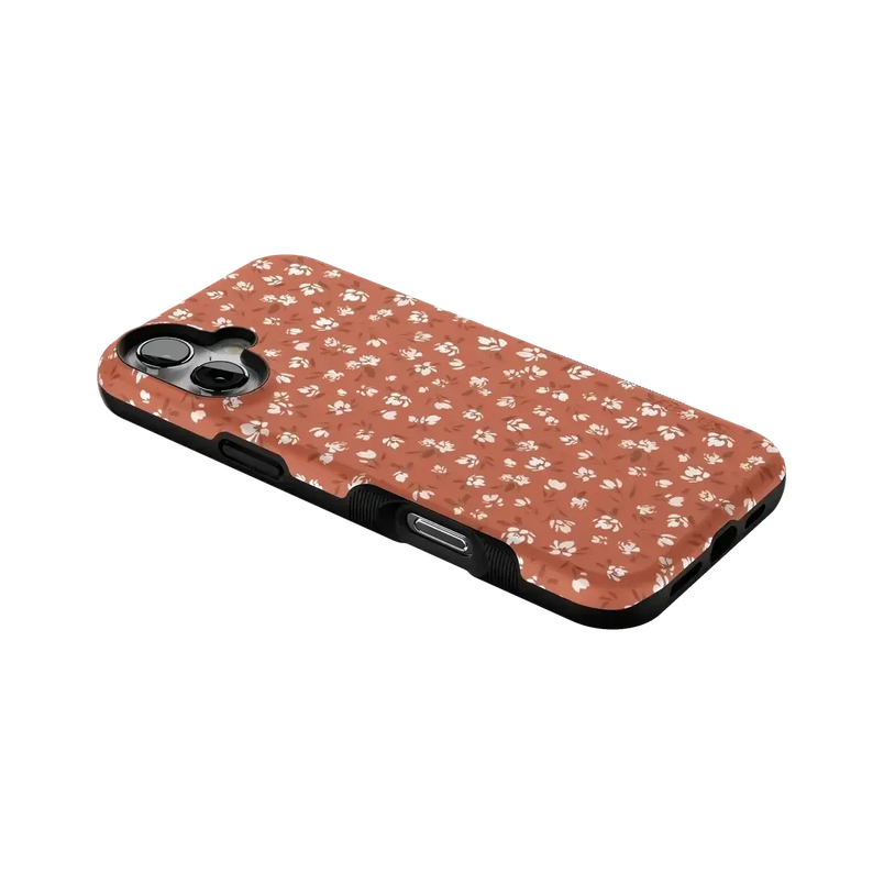 Mocha Meadow | Tiny Flowers Case iPhone Case get.casely 