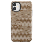 Mocha Ripple | Brown Waves Case iPhone Case get.casely Bold iPhone 11