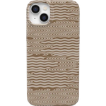Mocha Ripple | Brown Waves Case iPhone Case get.casely Classic + MagSafe® iPhone 14 Plus