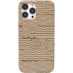 Mocha Ripple | Brown Waves Case iPhone Case get.casely Classic + MagSafe® iPhone 14 Pro Max