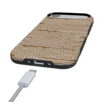 Mocha Ripple | Brown Waves Case iPhone Case get.casely 