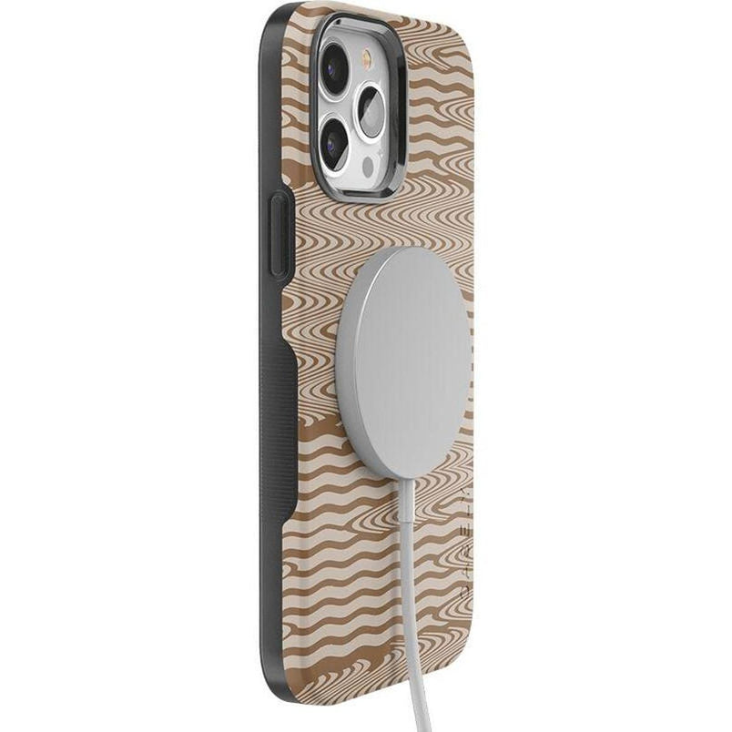 Mocha Ripple | Brown Waves Case iPhone Case get.casely 