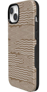 Mocha Ripple | Brown Waves Case iPhone Case get.casely 