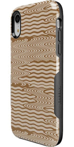 Mocha Ripple | Brown Waves Case iPhone Case get.casely 