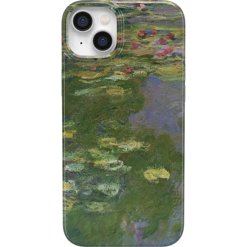 Monet’s Water Lilies | Limited Edition Phone Case iPhone Case get.casely Classic + MagSafe® iPhone 14 Plus
