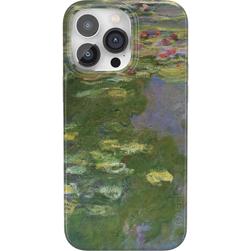 Monet’s Water Lilies | Limited Edition Phone Case iPhone Case get.casely Classic + MagSafe® iPhone 14 Pro Max