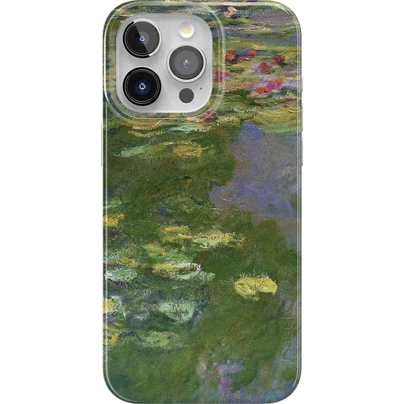 Monet’s Water Lilies | Limited Edition Phone Case iPhone Case get.casely Classic + MagSafe® iPhone 15 Pro Max