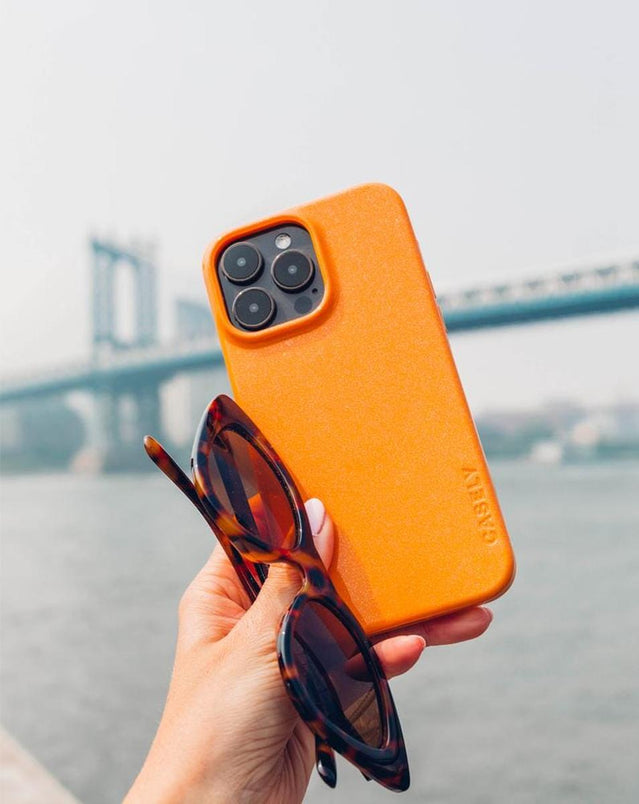 Morning Glow | Orange Pastel Shimmer Case iPhone Case get.casely