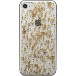Morning Sparkle | Rose and Gold Flaked Clear Case iPhone Case get.casely Classic iPhone 6/7/8 