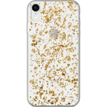 Morning Sparkle | Rose and Gold Flaked Clear Case iPhone Case get.casely Classic iPhone XR 