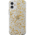 Morning Sparkle | Rose and Gold Flaked Clear Case iPhone Case get.casely 