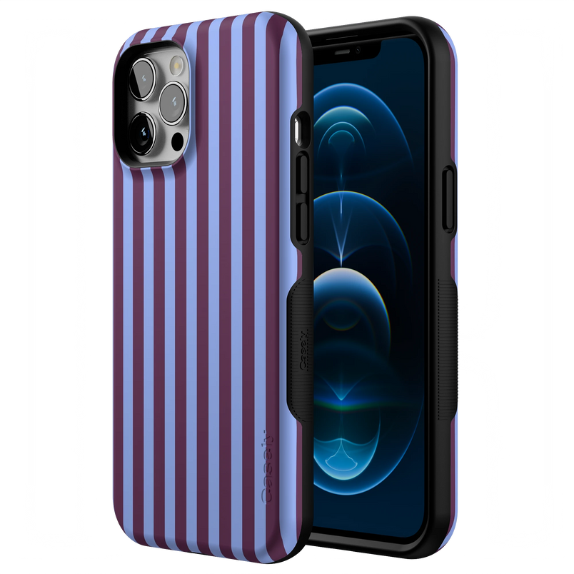 Perfect Stripes | Purple & Blue Stripes Case