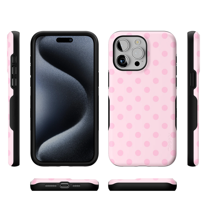 Spotted in SoHo | Pink Polka Dot Case