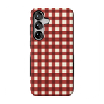 Checked Twice | Red Plaid Case