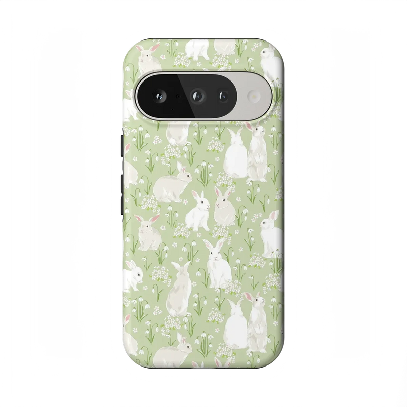 Hop to it | Green Bunny Case