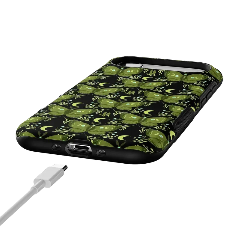 Mystic Moths | Green Twilight Case
