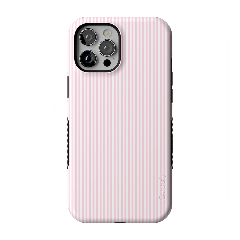 Stripes and the City | Light Pink Pinstripe Case - iPhone 12 Pro