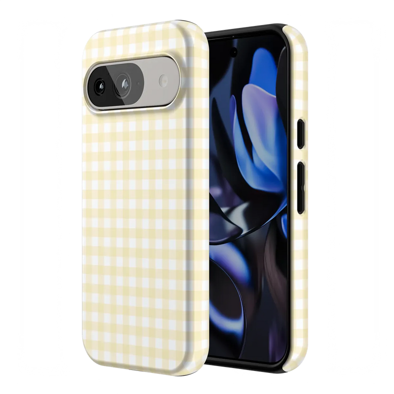Pastel Picnic | Yellow Gingham Case