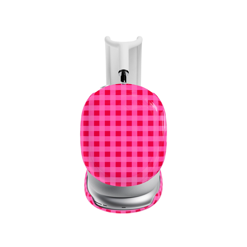 Sweet Jam | Hot Pink Gingham AirPods Max Case