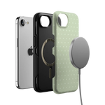 On the Dot | Green Polka Dot Case