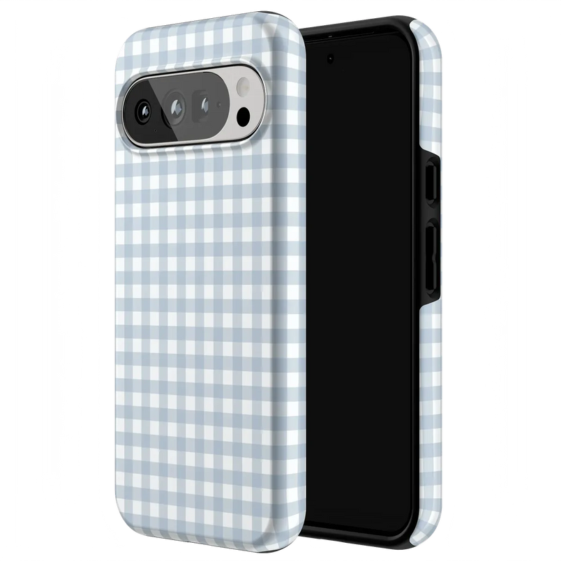 Pastel Picnic | Blue Gingham Case
