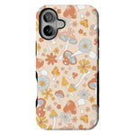 Mushroom Magic | Retro Floral Case iPhone Case get.casely Bold + MagSafe® iPhone 16 Plus 