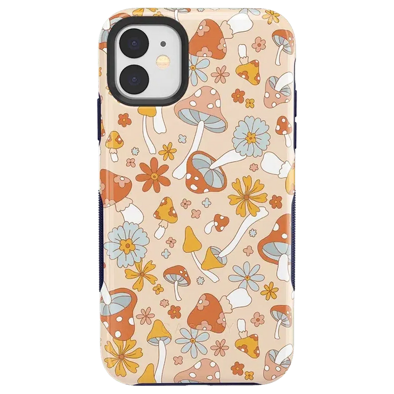 Mushroom Magic | Retro Floral Case iPhone Case get.casely Bold iPhone 11
