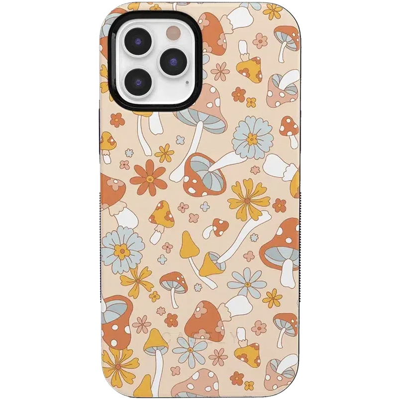Mushroom Magic | Retro Floral Case iPhone Case get.casely Bold + MagSafe® iPhone 12 Pro Max
