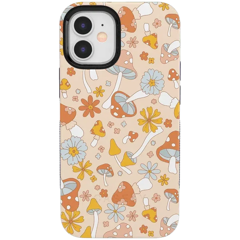 Mushroom Magic | Retro Floral Case iPhone Case get.casely Bold + MagSafe® iPhone 12