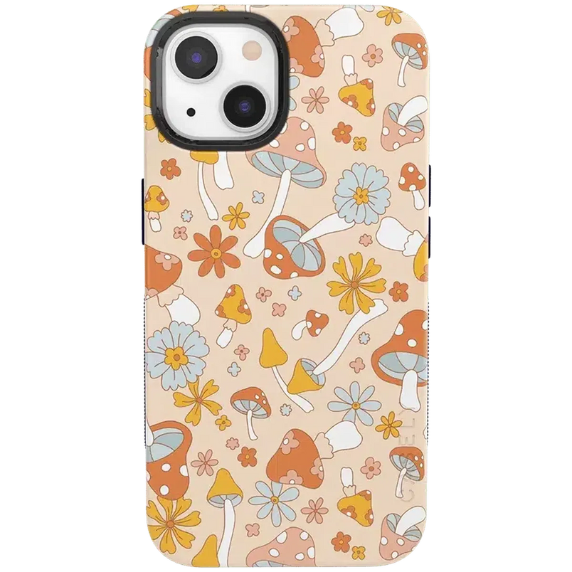Mushroom Magic | Retro Floral Case iPhone Case get.casely Bold + MagSafe® iPhone 13