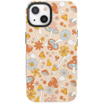 Mushroom Magic | Retro Floral Case iPhone Case get.casely Bold + MagSafe® iPhone 13