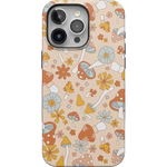 Mushroom Magic | Retro Floral Case iPhone Case get.casely Bold + MagSafe® iPhone 15 Pro