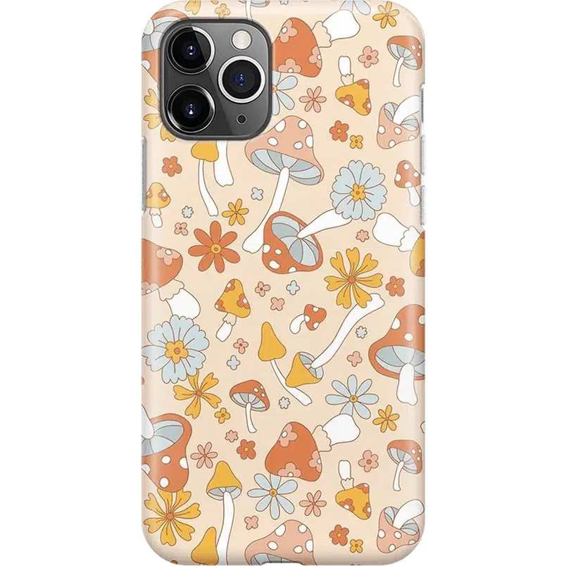 Mushroom Magic | Retro Floral Case iPhone Case get.casely Classic iPhone 11 Pro Max