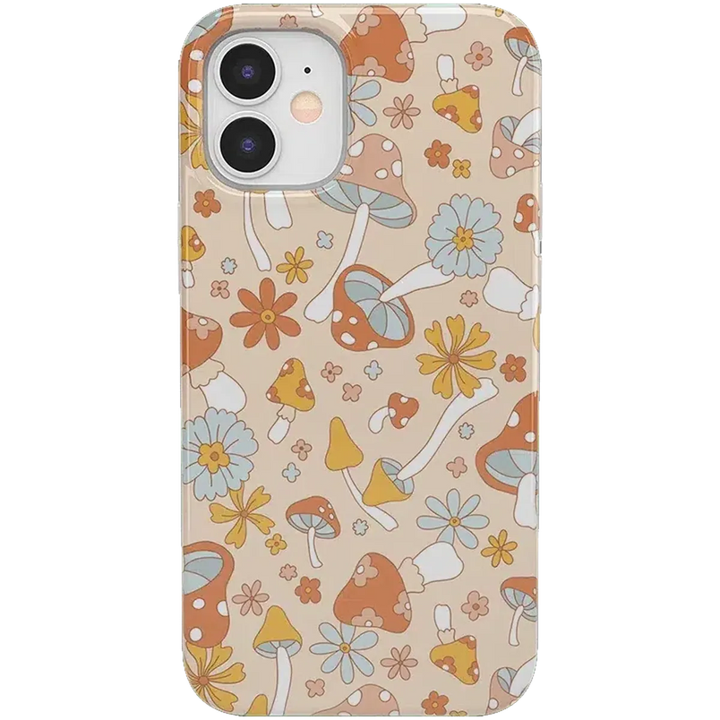 Mushroom Magic | Retro Floral Case iPhone Case get.casely Classic iPhone 12