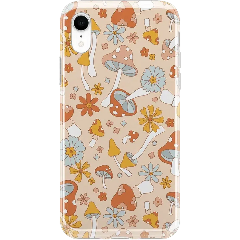 Mushroom Magic | Retro Floral Case iPhone Case get.casely Classic iPhone XR 