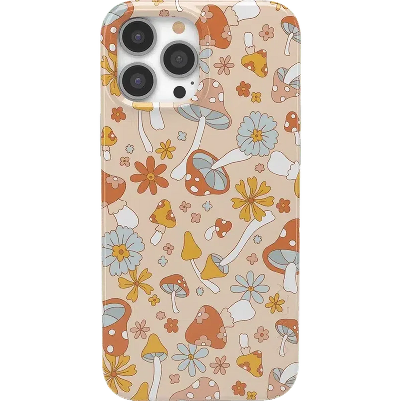 Mushroom Magic | Retro Floral Case iPhone Case get.casely Classic + MagSafe® iPhone 13 Pro Max