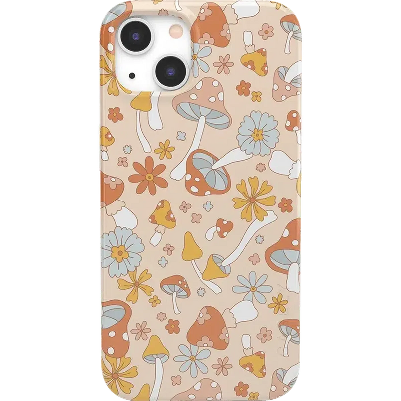 Mushroom Magic | Retro Floral Case iPhone Case get.casely Classic + MagSafe® iPhone 13