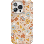 Mushroom Magic | Retro Floral Case iPhone Case get.casely Classic + MagSafe® iPhone 14 Pro Max