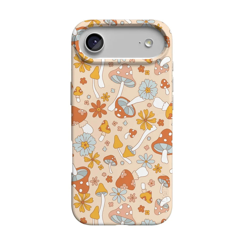 Mushroom Magic | Retro Floral Case iPhone Case get.casely Classic + MagSafe® iPhone 17 Air 