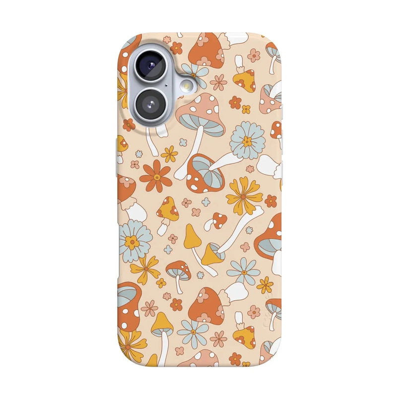 Mushroom Magic | Retro Floral Case iPhone Case get.casely Classic + MagSafe® iPhone 17 