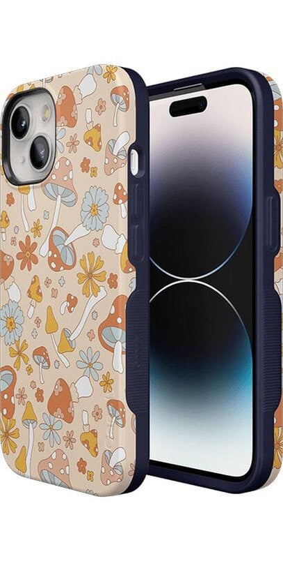 Mushroom Magic | Retro Floral Case iPhone Case get.casely 